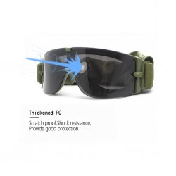 Tactical Goggles Special Forces - Army Green