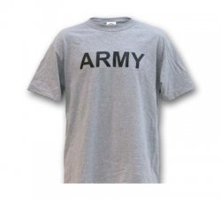 Rothco T-Shirt med print ARMY Grey