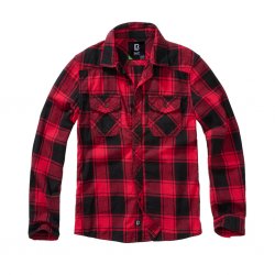 Kids Flannel Shirt - Red Check