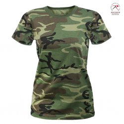 Woodland Camo T-Shirt - Kvinder