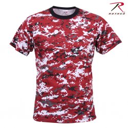 Rothco Digital Red Camo T-Shirt