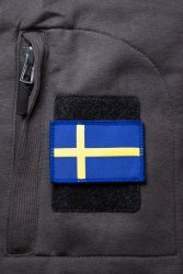 Nordic Army® Matterhorn Tre Kronor Hoodie - Gray