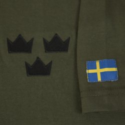 Nordic Army® T-Shirt Tre Kronor - Grön