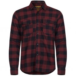Nordic Army® Flannel Shirt - Maroon Check