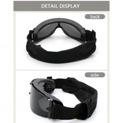 Tactical Goggles Special Forces - Black