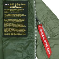 Fostex Garments® MA-1 Commander Bomber Jacket - Olive