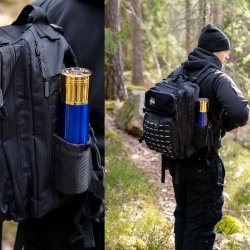 Nordic Army Laser Cut Träningsryggsäck - Svart - 45Liter