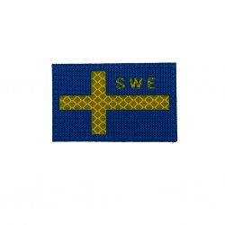 Swedish Flag with Reflex