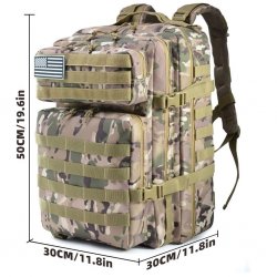 Army Gross MOLLE Assault Rygsæk 45L – Multicamo