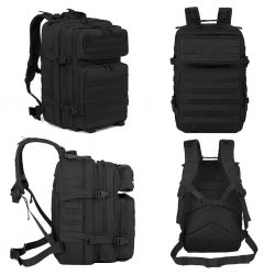 Army Gross MOLLE Assault Rygsæk 45L – Sort