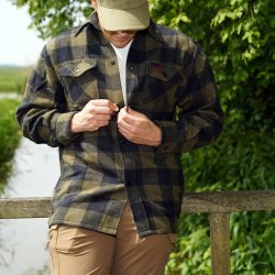 Lumberjack Flannel Skjorte - Grøn / Sort