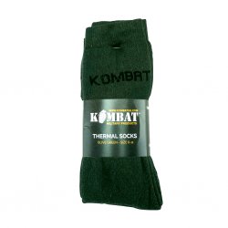 Thermal Socks 3-Pairs - Olive Green