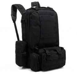 Tactical Ranger Back Pack 55L - Black