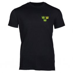 Three Crown T Shirts - Black