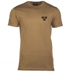 Three Kronor T Shirts - Coyote Brown
