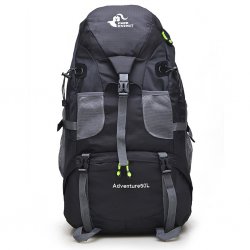 Free Knight Hiking Backpack - 50L - Black