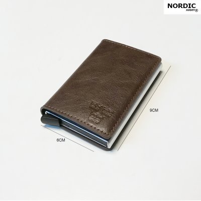 Nordic Army® Smart Cardholder - Coffee
