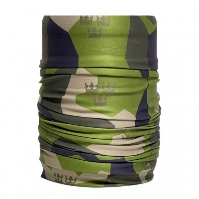 M90 Camouflage Scarf with tre kronor