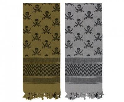 Real Spec SKULLS SHEMAGH - TACTICAL DESERT SCARF