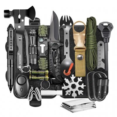 Outdoor multi-functional survival kit