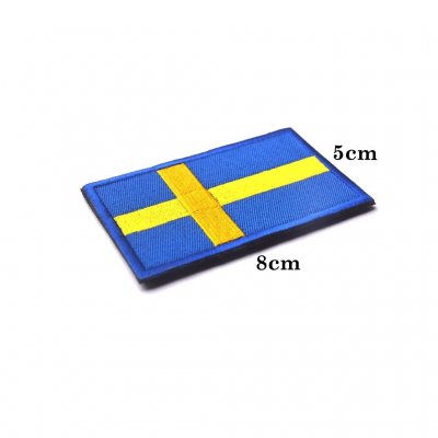 Nordic Army Svensk Flagga Medium  - Kardborre
