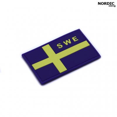 Nordic Army SWE Patch marinblå