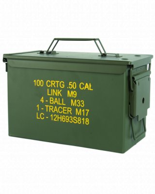 Amerikansk Ammo Box 50 Cal.