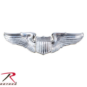 USAF PILOT WING PIN-metal etiket