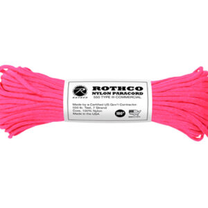 Paracord US Original Neon Pink 30meter