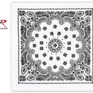 Rothco Trainmen Bandana Vit/svart