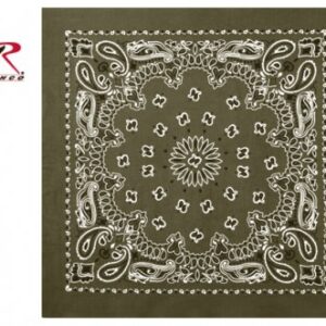 Rothco Trainmen Bandana grön/vit