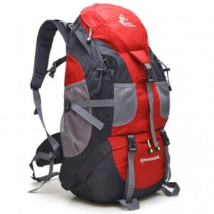 Hiking Backpack - 50L - Red/Grey