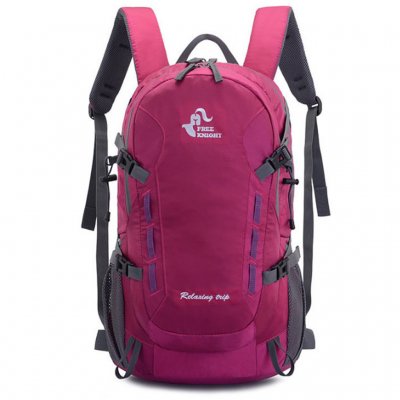 Free Knight Hiking Backpack - 40L - Red Rose