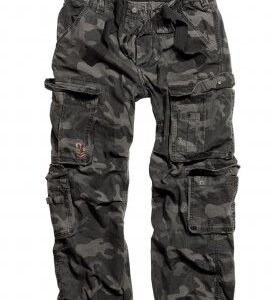 Surplus Raw Vintage Airborne Bukser - Black Camo