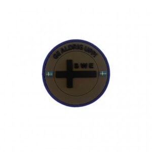 Gummi Patch Aldrig Ge Upp - Green