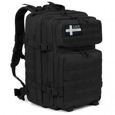 Army Gross MOLLE Assault Rygsæk 45L – Sort