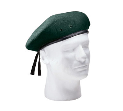 ULTRA FORCE G.I. STYLE WOOL BERET OD