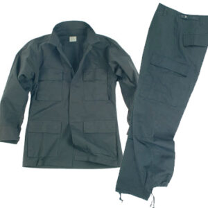 U. S. Taktisk Jakke & Bukser Sort