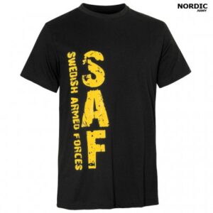 Nordic Army T-Shirt SAF  - Black
