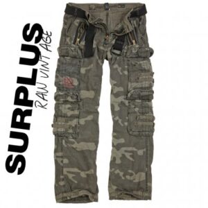Surplus Royal Traveler Bukser - Black Camo