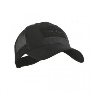 BLACK TRUCKER BASEBALL CAP