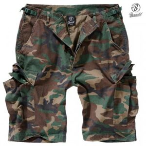 Brandit BDU Ripstop Shorts - Woodland Camo