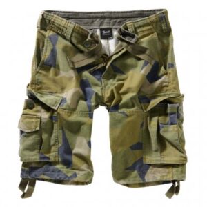 Brandit Vintage Cargo Shorts - M90 Camo
