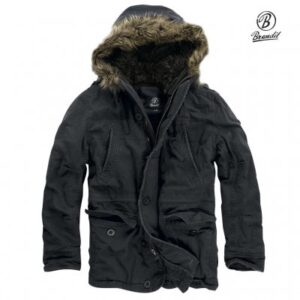 Brandit Vintage Explorer Parkas Jakke Sort