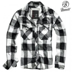 Brandit Flannel Shirt - Hvid