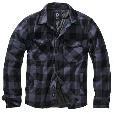 Brandit Lumberjakke Padded - Gray