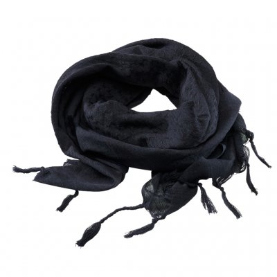Brandit Shemagh Palestinasjal - Svart/Navy Blue