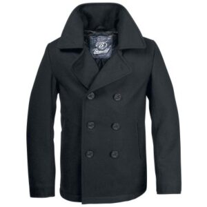 Brandit U.S. Navy Skepparkavaj, Peacoat Sort