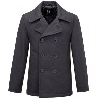 Brandit U.S. Navy Peacoat - Anthracite