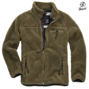 Brandit Teddyfleece Jakke - Olive
